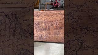 Bản vẽ tranh quê hương thái bình