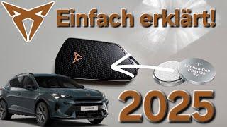 CUPRA Schlüssel 2025 | Batterie wechseln Tutorial | Formentor | Dezember 2024