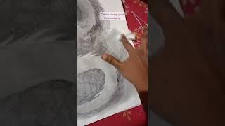 How do i smudge #art #pencildrawing #creative #process #easy #reels