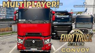 Euro Truck Simulator 2 - Convoy Multiplayer with AI TRAFFIC is HERE!