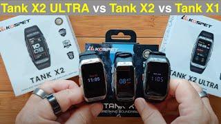 Rugged Kospet Rectangular Smartwatch Showdown TANK X2 ULTRA Takes the Crown