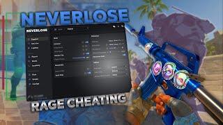 RAGE CHEATING IN CS2 PRIME WITH NEVERLOSE.CC (MM HVH)