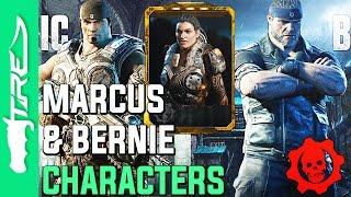 Gears of War 4 Marcus Fenix Gear Packs - Classic Marcus, Biker Marcus & Bernie Mataki Characters!