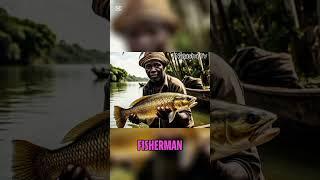 African folktale story Title:The Fisherman and the Magical Fish