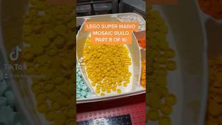 LEGO SUPER MARIO Mosaic Art Build PART 8 of 10