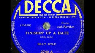 Billy Kyle "Finishin' Up A Date" on Decca 2740 (1939) piano like Teddy Wilson