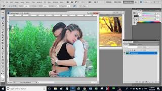 Change image background in Photoshop
