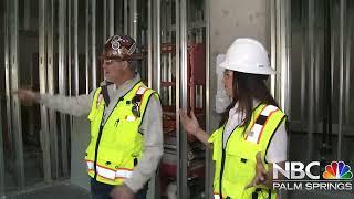 NBC Palm Springs EXCLUSIVE First Walkthrough Of Construction At New Acrisure Arena