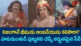 భీముడు - ఆంజనేయుడు నిజంగా కలిసారా? | Bheemudu and Anjaneyudu Ultimate Scene | TeluguOne