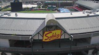 Blue Jays play their first home game in Buffalo