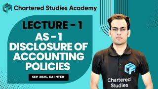 Lecture 1 | Adv Accounts | CA Inter Safalta Batch Sep 2025 | CSA | 