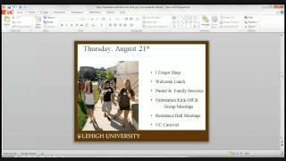 Lehigh Orientation  and Move In Q & A