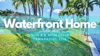  NEW LISTING: 55+ ACTIVE ADULT COMMUNITY WATERFRONT LIVING IN TAMARAC, FLORIDA!