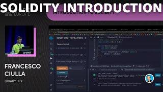 Introduction to Blockchain and solidity - Francesco Ciulla