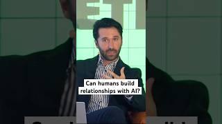 Can humans build relationships with AI? #syntheticreality #AI #relationship #speaker  #generativeai