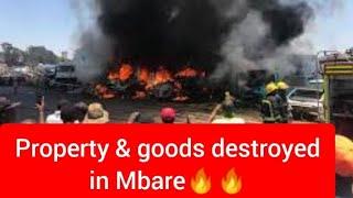 WATCH I Property & goods worthy thousands of dollars destroyed by  at Mbare Musika