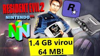 Resident Evil 2 de N64:O Port IMPOSSÍVEL que foi POSSÍVEL (Rockstar San Diego tirou onda!)