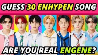 ENHYPEN QUIZ #2 - CAN YOU NAME ALL 30 ENHYPEN SONGS? | UNIVERSE KPOP QUIZ