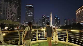 How is the Family Urban Lifestyle in Incheon? Songdo Central Park, Canal Walk - 4K Korea Tours