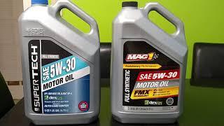 Supertech motor oil vs Mag1 Is it the same??... You decide!!