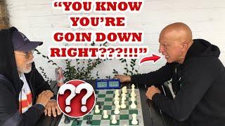 1900 Filipino Grandpa vs Trash Talker Ends With Brutal Mate! Papa C vs Boston Mike