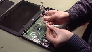 Replacing a Broken Power Jack on a HP Chromebook 11 G5