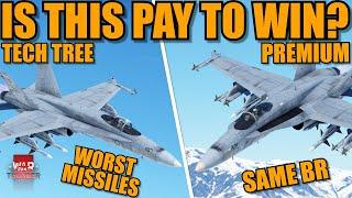 SHOULD the F-18A get BETTER MISSILES? Or the F-18C EARLY GET A HIGHER BR? - War Thunder