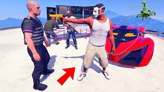 Franklin The Mr. Anonymous Finally Found the Hacker In GTA 5 | SHINCHAN and CHOP