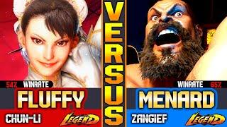 SF6 MenaRD (Zangief Vs Chun-Li) Fluffy ▰ High Level