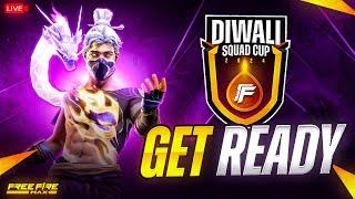 Diwali vibe with your tribe!  DIWALI CUP   #kv18 #nonstopgaming #FreeFireLive