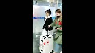 181204 SNH48 Huang TingTing @ Wuxi Airport