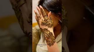 Beautiful mehndi design️#new#mehndi#henna#subscribe #mehndidesign#2024#eidhenna#viralvideo#shorts