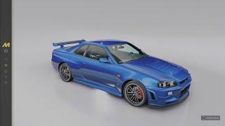 The Crew Motorfest - Nissan Skyline GT-R R34's Paul Walker Customization