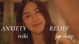 ASMR Reiki for Anxiety | Hand Movements, Energy Pulling and Plucking, Body Scan, Hypnosis for Sleep