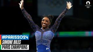 The floor routine that secured Simone Biles All-Around gold!  | Paris Champions