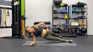 Side Plank w/ Alt Foot Touch