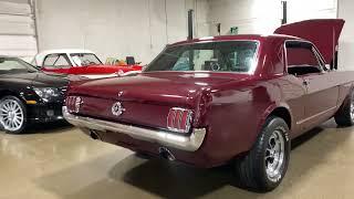 1965 Ford Mustang in Maroon