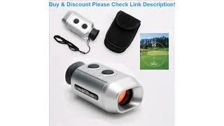 Digital 7X Monocular Golf Range Finder Golfscope Scope with Case (Silver)