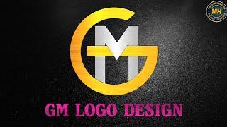 GM logo design || MG logo design || mh designer