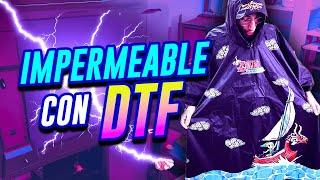 ¿Se puede estampar impermeables con DTF? 