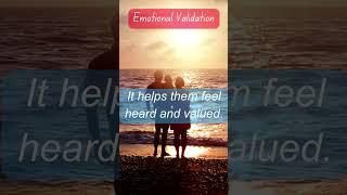 Validating your child’s feelings shows empathy and understanding.