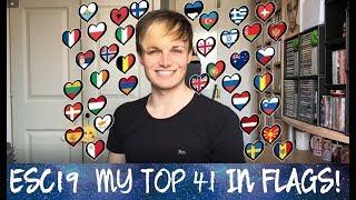 Lukeovision // MY TOP 41 IN FLAGS // ESC 2019