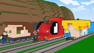 EN İYİ TRENİ YAPAN KAZANIR - Minecraft