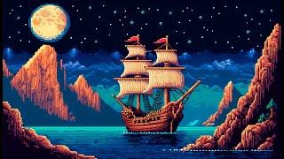 Come aboard traveler, Rest here to the sound of the waves on this peaceful night [Medieval Music]