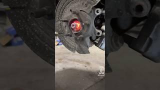 Siezed in rear driveshaft, some heat and a good session with the air hammer finally got it moving!