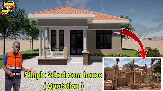 Material used to build this simple 2 bedroom house in Matuga 2025