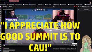 Small Streamer Reacts to Summit Donating her $2200 for a New PC & Cau Crying | Prodigy RP 2.6