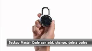 Master Lock 1500eDBX dialSpeed™ - Backup Master Code