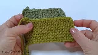 WARM and EASY STITCH for Everything/CROCHET STITCH PATTERN/ Simple Crochet