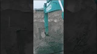 Sand transport process #excavator #shorts